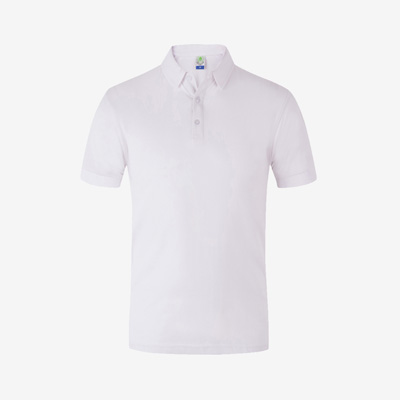 酒紅色短袖翻領T恤衫訂做