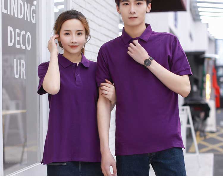 短袖翻領POLO衫款式圖