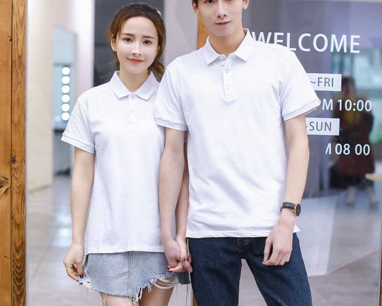 短袖翻領T恤衫款式